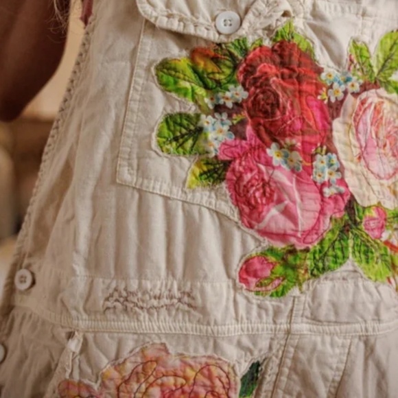 🔥🐅MAGNOLIA PEARL BIRCH FLORAL LOVE OVERALLS🐅🔥 - Picture 8 of 8